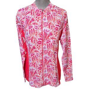 Coolibar Women's Sun Protection Escalante Rash Guard Jacket XXL NWT